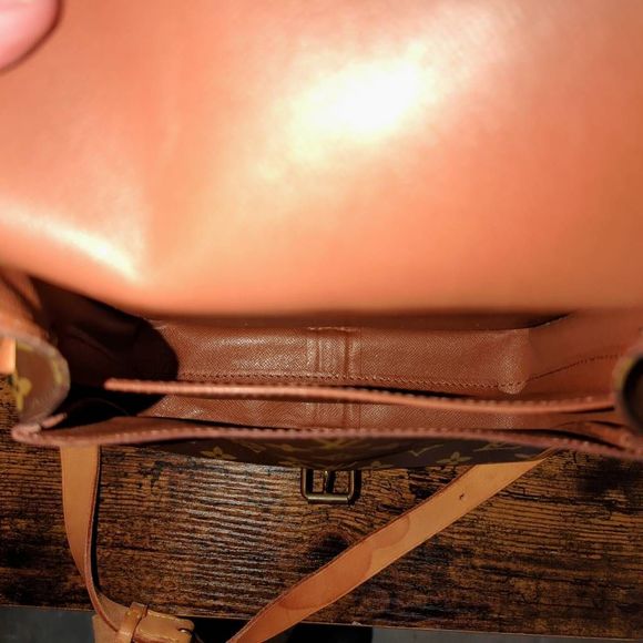 Louis Vuitton Monogram Canvas Cartouchiere MM Crossbody Bag - Picture 10 of 12